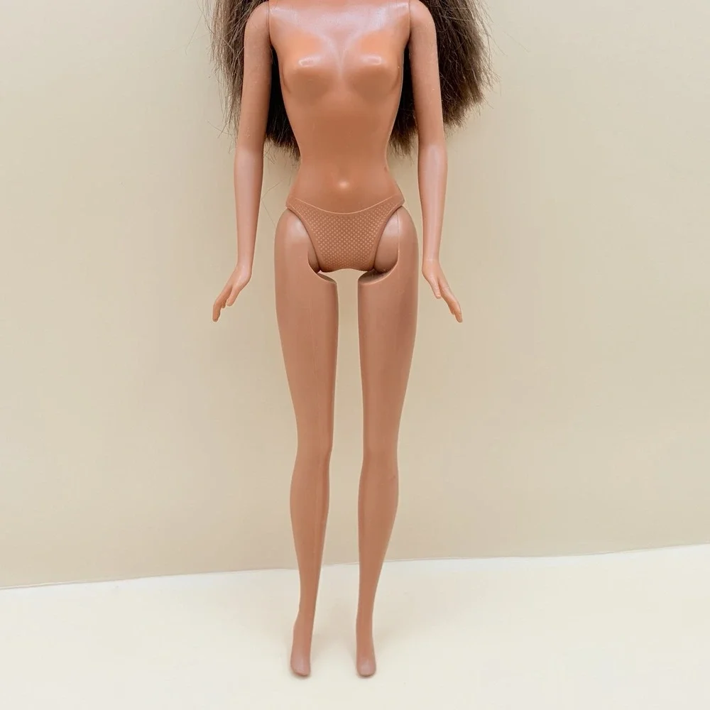 Barbie Fashion Fever Kayla Doll‎ 2005 Mattel Nude Doll Only Tan Brown Hair